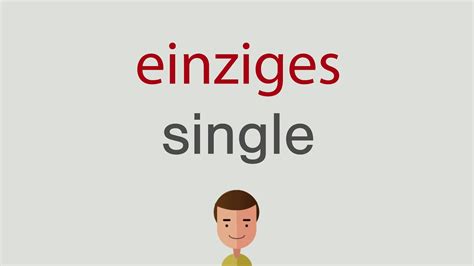 einziges englisch